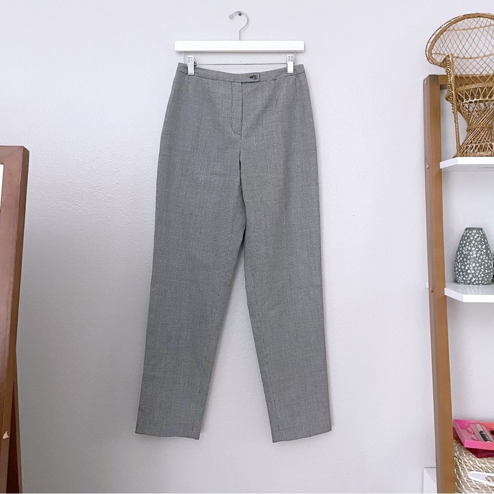 Vintage Houndstooth Trouser Wool Pants